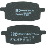 EBC Scooter "SFA" Brake Pads - SFA169 For E-TON ATVs 2004-2008 | Yamaha Zuma 2002-2005 | Adly Moto Fox 50 2007-2009