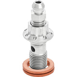 Arlen Ness Titanium 12-Point Banjo Bolt 10 Mm Polished - 300-821 For Harley Motorcycles 2008-2026