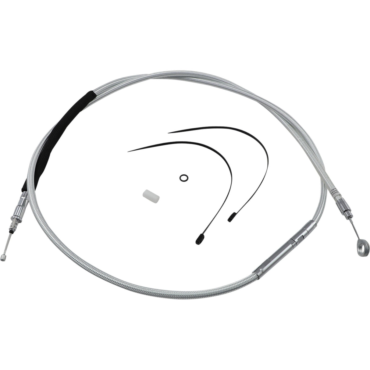 Magnum Shielding High-Efficiency Braided Sterling Chromite II® Clutch Cable /16" - 322816 For Harley Motorcycles 2006-2024