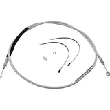 Magnum Shielding High-Efficiency Braided Sterling Chromite II® Clutch Cable /16" - 322816 For Harley Motorcycles 2006-2024