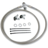 DRAG SPECIALTIES Extended Length Brake Line Kit Front