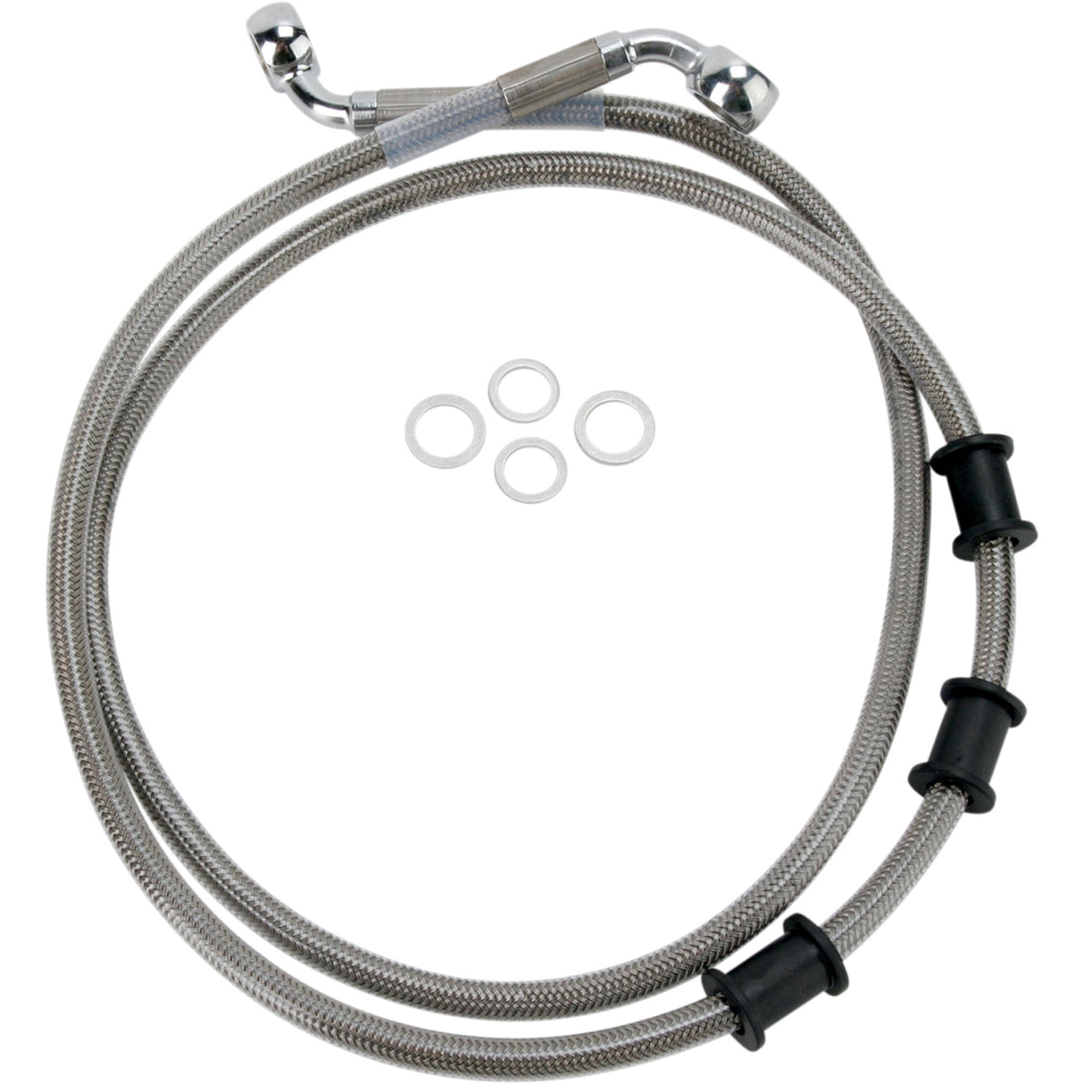DRAG SPECIALTIES Extended Length Brake Line Kit Front