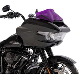 Klock Werks Kolor Flare® Windshield 8" Purple - KWW-01-0760 For Harley Road Glide 2023-2026