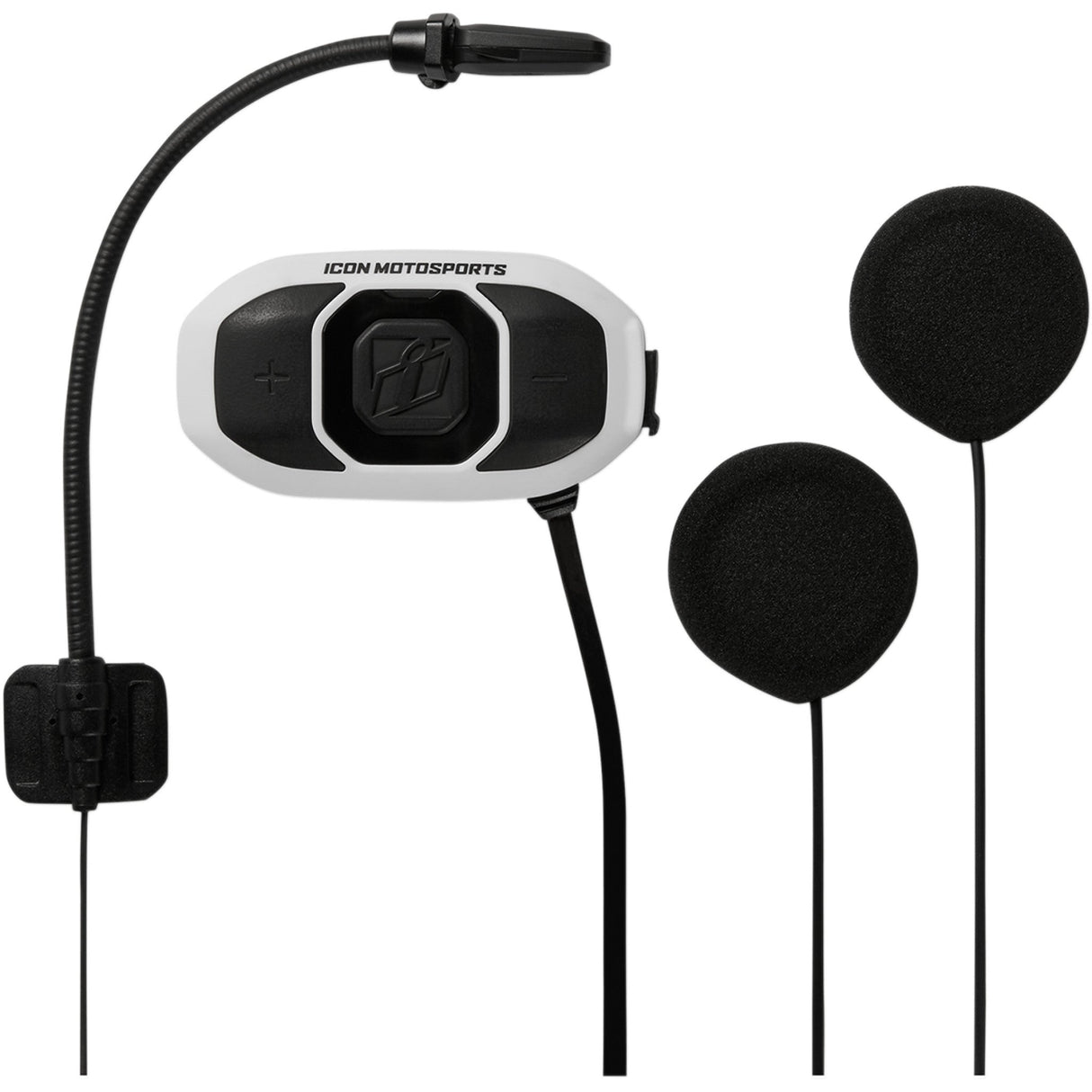 ICON 4402-0779 RAU™ Communicator Helmet Headset System Communicator - White