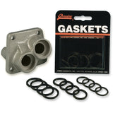 JAMES GASKET DS-194486 JGI-11133-FLH Replacement Quad Seal X-Ring Kit Pushrod Seal Set - Shovelhead