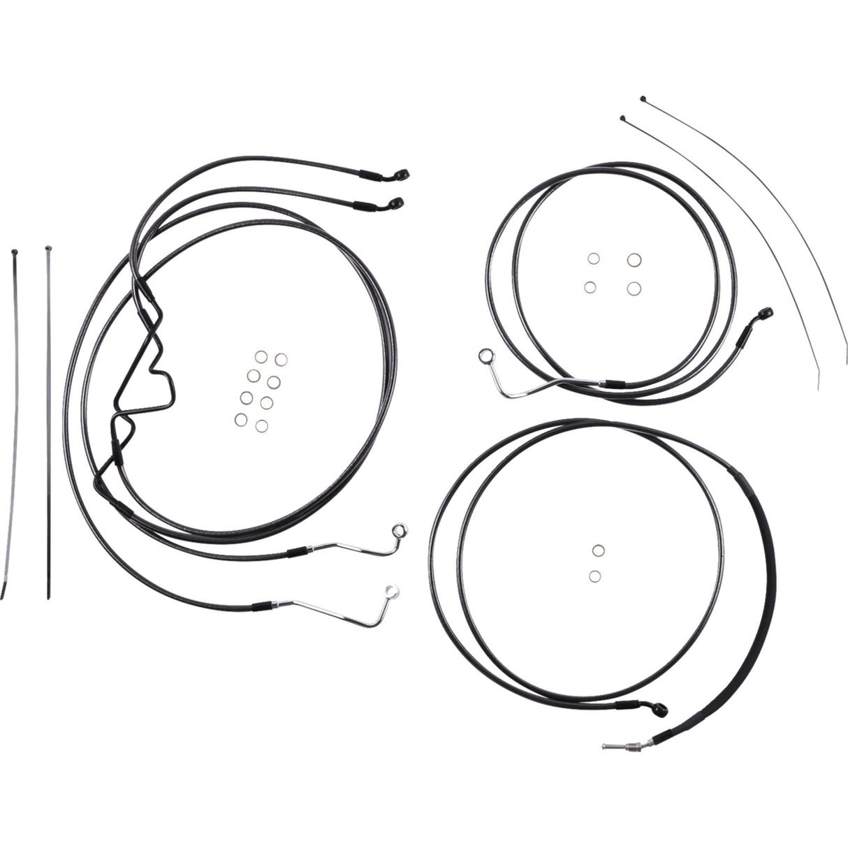 Magnum Shielding Cable Kit - 487928 For Harley Road King 2017-2020