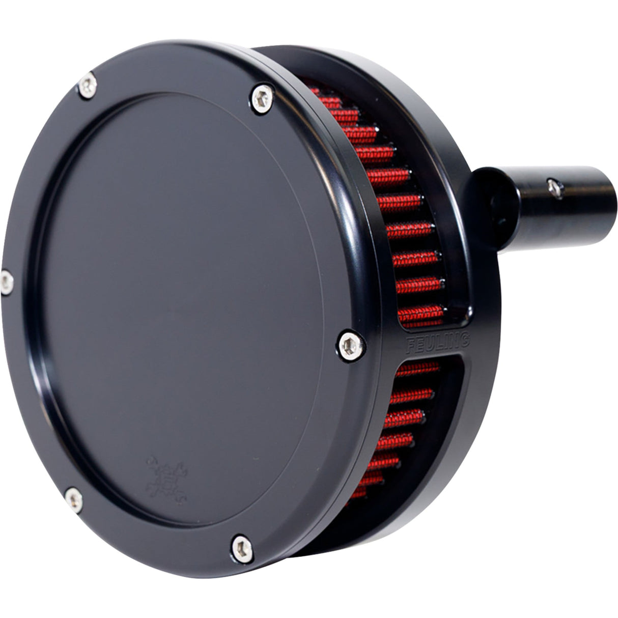 FEULING PARTS 1010-3437 5453-S BA Slim Air Cleaner Kit black - red filter - '08-'17 twin cam
