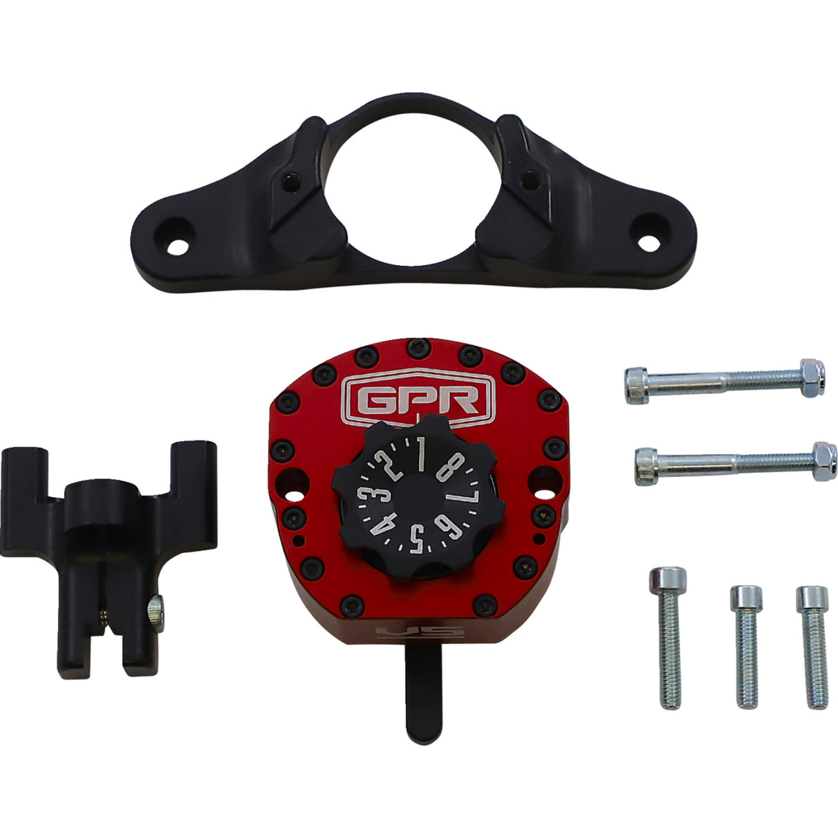 GPR 0414-0634 5-5011-4005R V5-S Steering Damper Steering Damper - Red - V5-S - R6