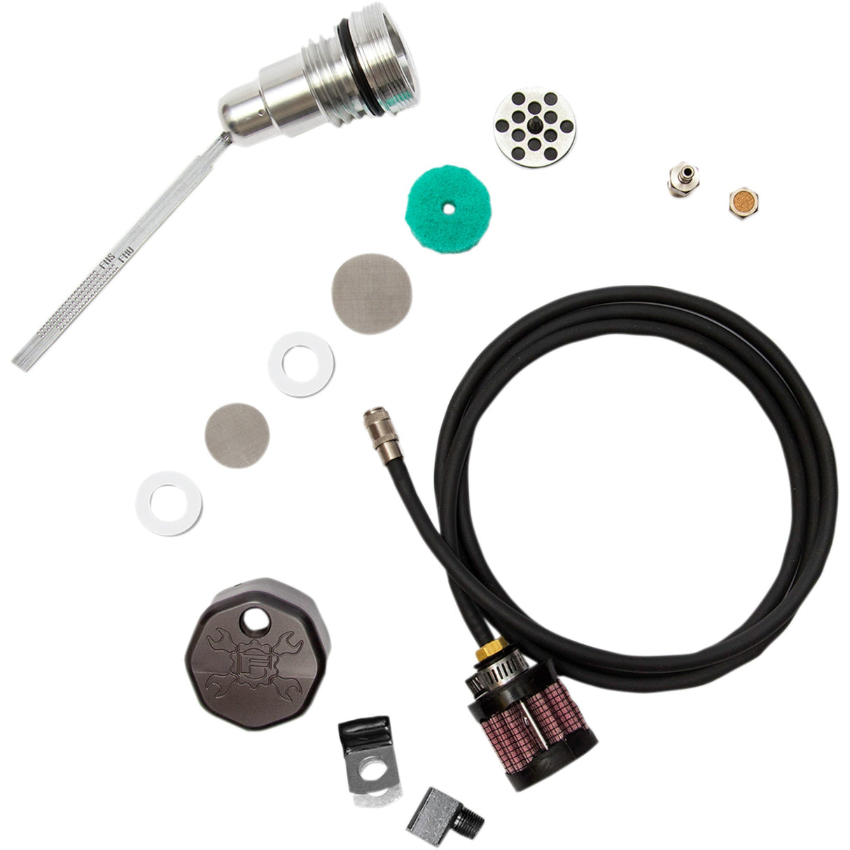 FEULING OIL PUMP CORP. 0710-0264 3090 Vented Dipstick - Black - Dyna