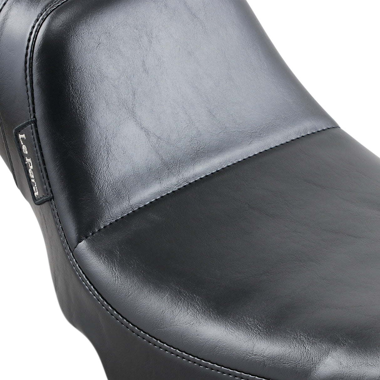 LePera Daytona Daddy Long Legs 2-Up Vinyl Seat Black - LK-510DL For Harley Motorcycles 2006-2017