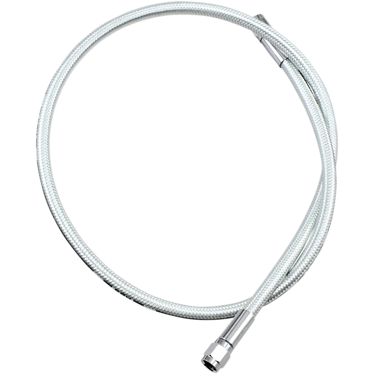 MAGNUM SHIELDING 1741-5428 AS3532 Braided Universal ABS Brake Line - 32" - Sterling Chromite II