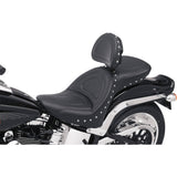 Saddlemen Explorer Special Seat — Includes Backrest Studded With Backrest FL FX For Harley Softail 2000-2007