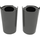 DRAG SPECIALTIES Fork Slider Covers — Smooth Stock - Length