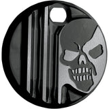 COVINGTONS 0703-0401 C1129-B Fuel Door — Machine Head - Gloss Black