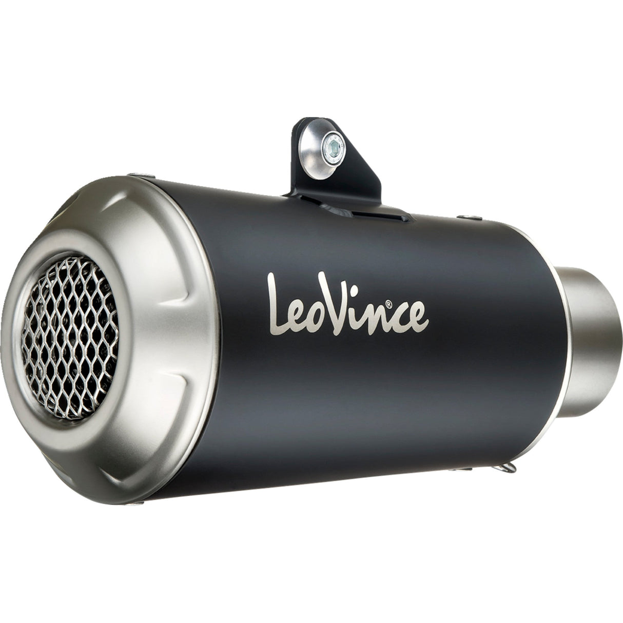 Leovince LV-10 Black Muffler - 15250BU Ducati Scrambler Icon / Scrambler Icon Dark / Scrambler Nightshift / Scrambler Urban Motard 2021-2022