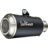 Leovince LV-10 Black Muffler - 15250BU Ducati Scrambler Icon / Scrambler Icon Dark / Scrambler Nightshift / Scrambler Urban Motard 2021-2022