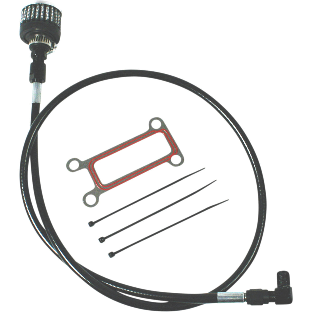 FEULING OIL PUMP CORP. 0710-0273 3076 Oil Tank Breather Kit - Black - 99'-01' Touring