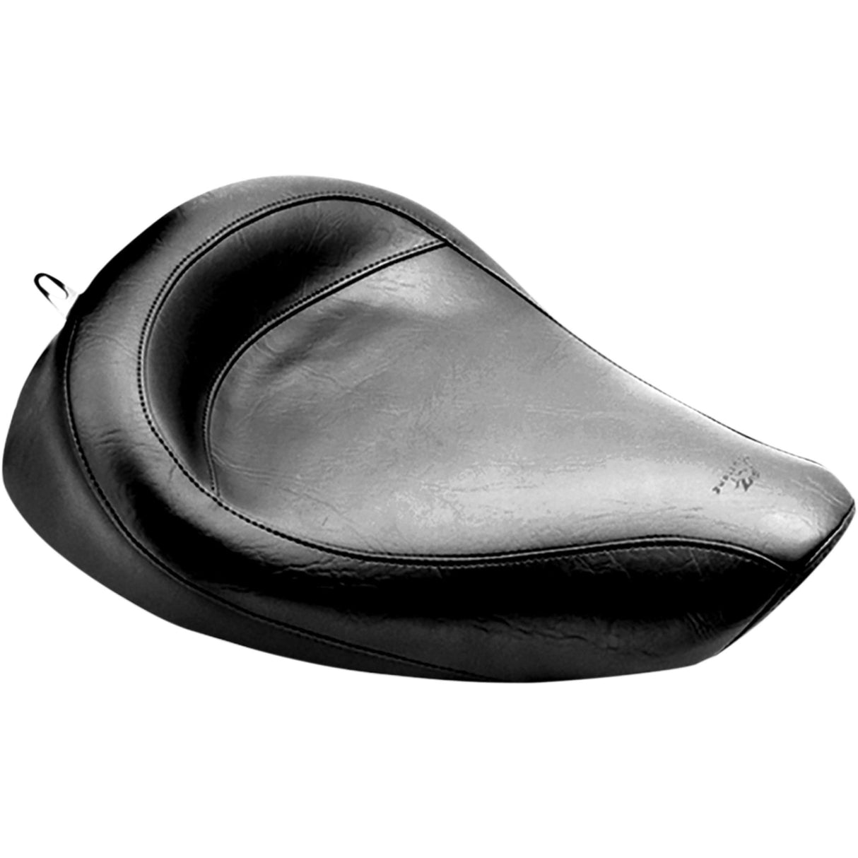 Mustang Solo Seat — Plain No Studs - 75754 For Harley Dyna 1996-2003