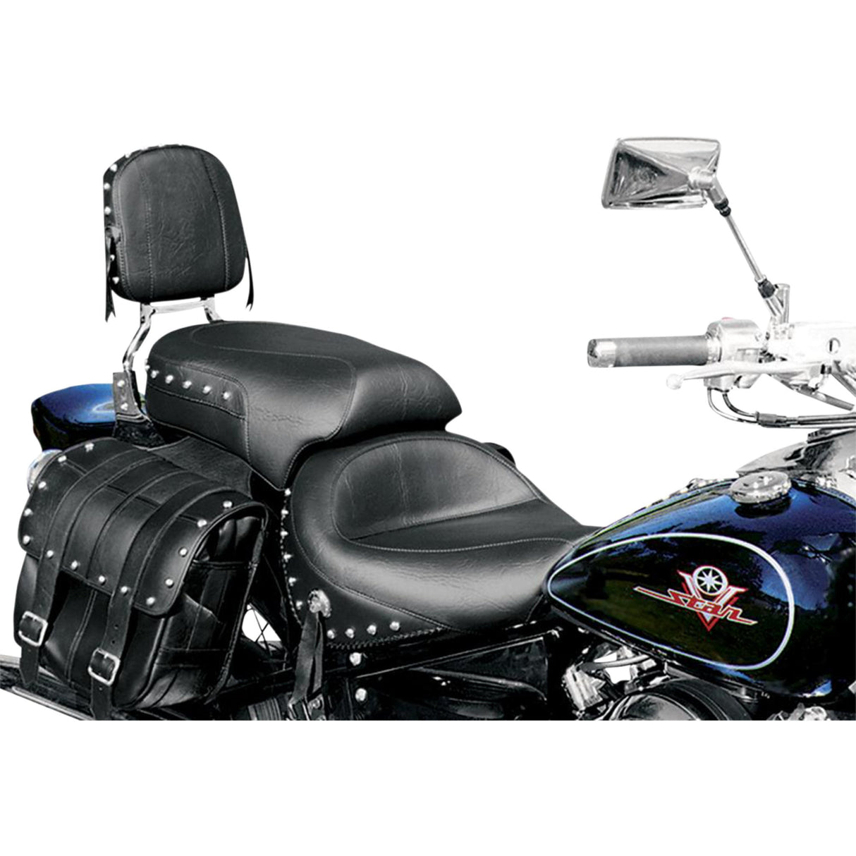 Mustang Touring Seat - 75266 Yamaha V-Star 650 1998-2013