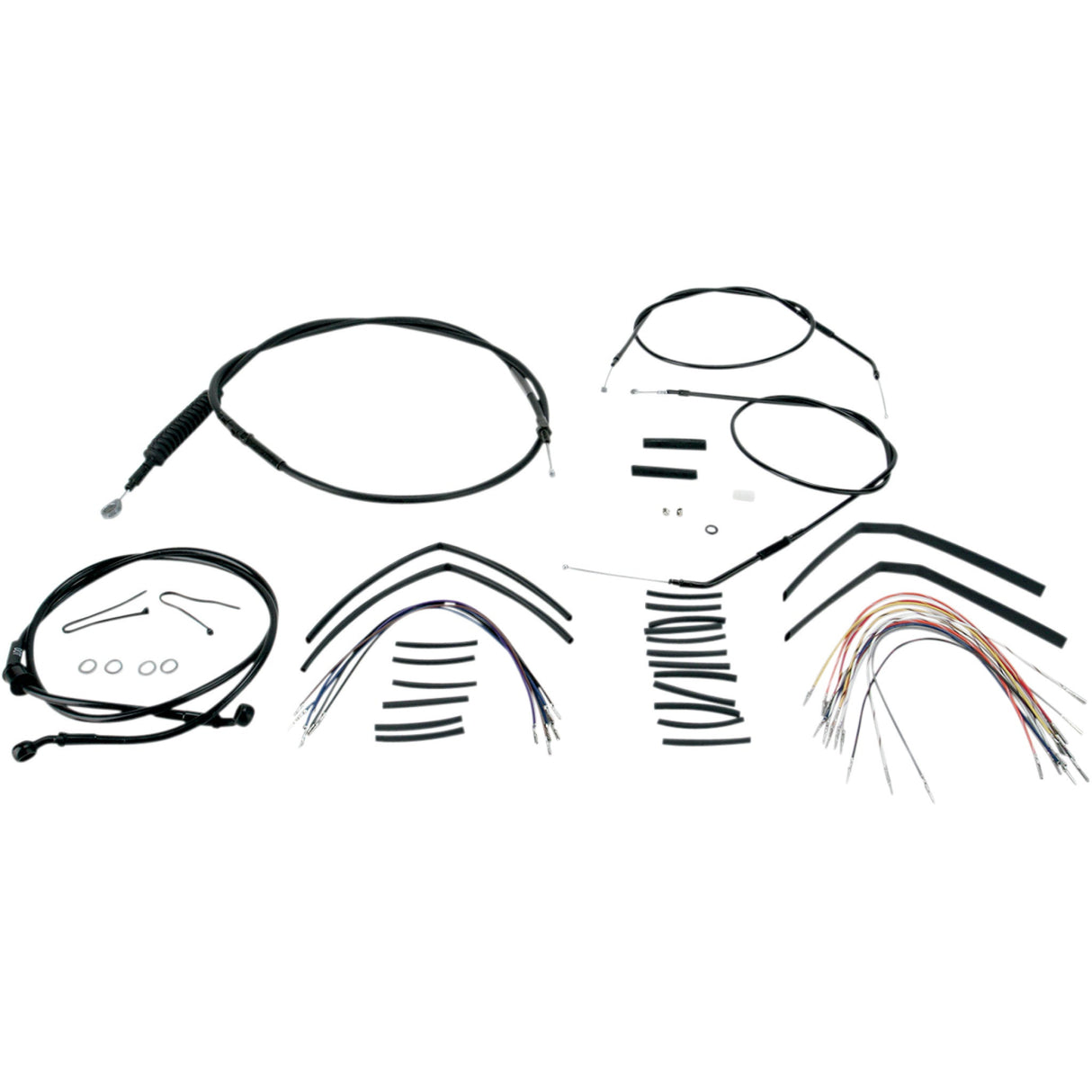 Burly Brand Complete Cable Kit - B30-1002 For Harley Sportster 2004-2006