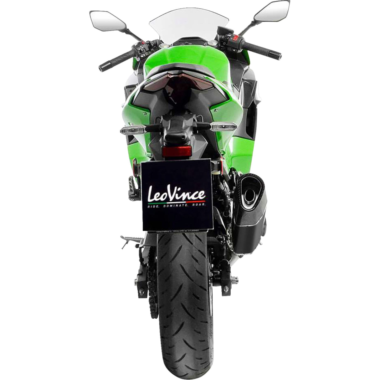 Leovince LV-14 R Muffler - 15607BU Kawasaki Ninja 2024-2025