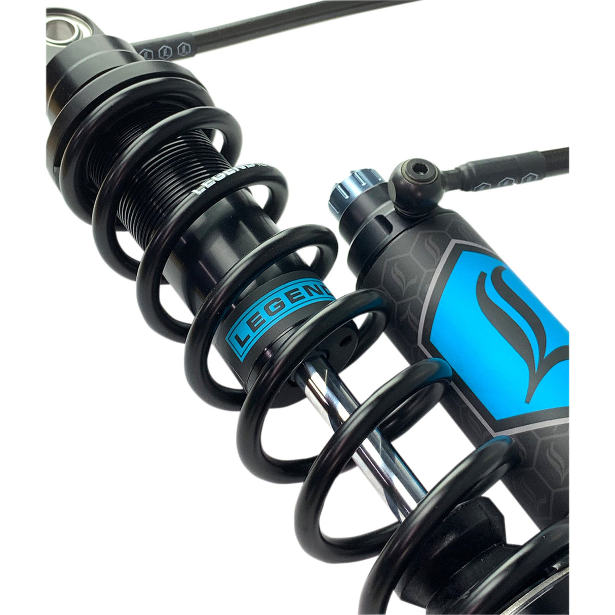 LEGEND SUSPENSION 1310-1886 REVO ARC Remote Reservoir FL Coil Suspension Shocks - Standard - Black - 13" - '14+ FL