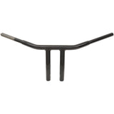 DRAG SPECIALTIES 0601-4275 1-1/4" Buffalo T-Bar 8" - tbw - black