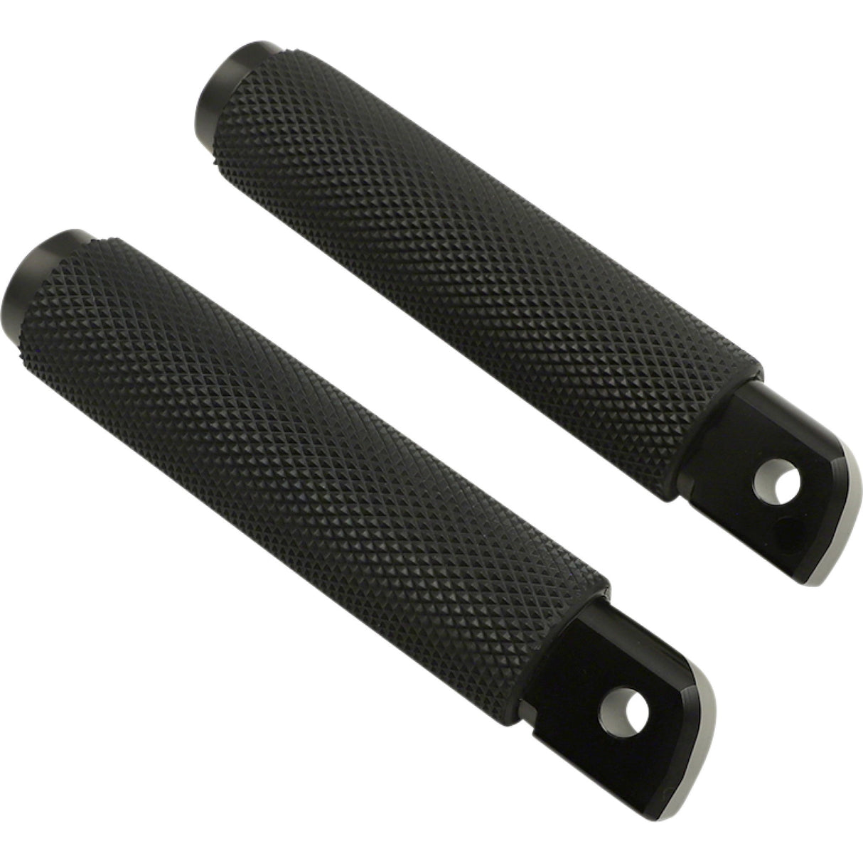 ROUGH CRAFTS 1620-2211 RC-400-006 Passenger Pegs - Black - Knurled