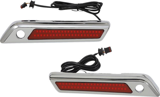 Saddlebag Latch Dual Color Accent Lights