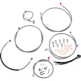 GALFER 1741-6032 FK003D772-3 Brake Line Kit Brake Line - Stainless Steel
