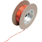 NAMZ 2120-0517 NWR-30-100 OEM Color Wire Spool 100' Wire Spool - 18 Gauge - Orange/Black