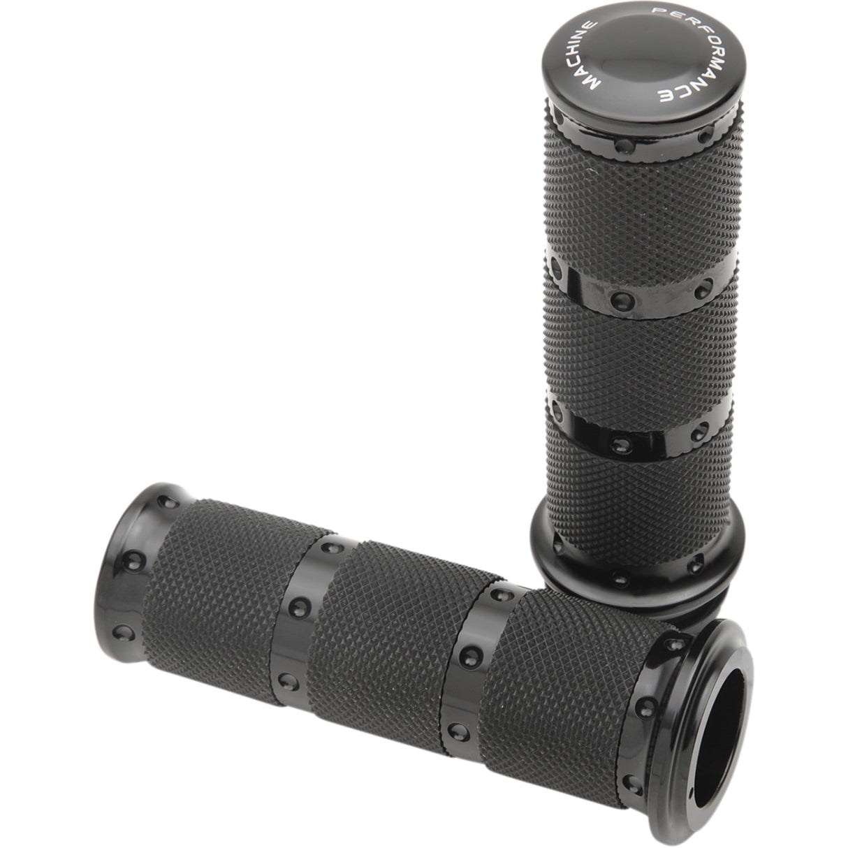 Performance Machine Contour Grips - 0063-2087-B For Harley Motorcycles 2008-2020