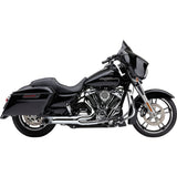 Cobra Turn Out 2-Into-1 Exhaust System Chrome - 6271-1 For Harley Touring 2017-2022