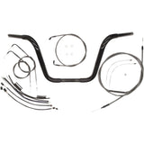 MAGNUM SHIELDING 0601-3683 48827-114 1-1/4" Caliber Handlebar Installation Kit — Ape Hanger/Installation Kit - Handlebar/Installation Kit - Black Pearl