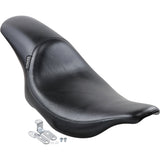 LePera Silhouette Full-Length Seat Smooth Black - L-867 For Harley Touring 1991-1996