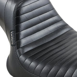 LePera Daytona Sport Seat Pleated Black - L-541PT For Harley Dyna 1982-1994