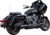 2-into-1 Qualifier Exhaust System - Race Only - Black - Stainless Steel - 1810-3176