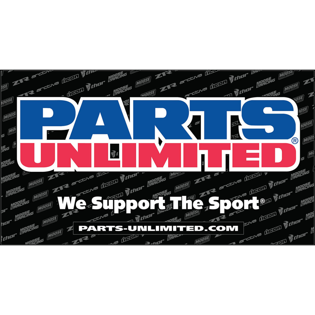 PARTS UNLIMITED 9904-1331 Branded Floor Mat Floormat - 24"x40"