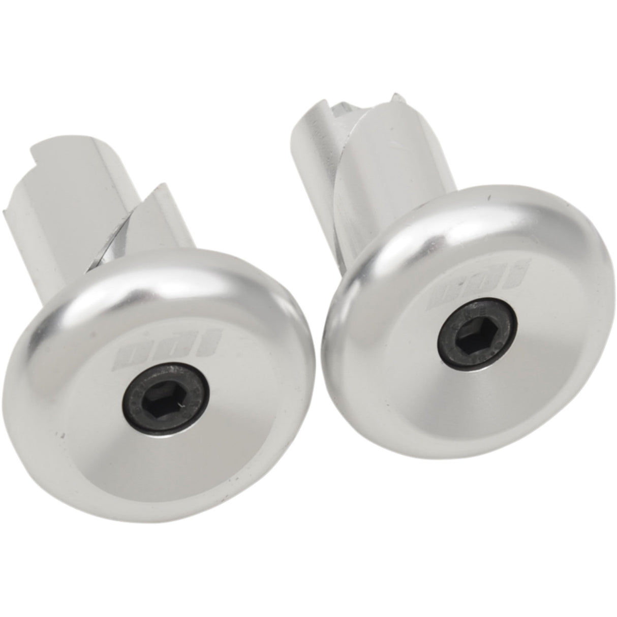 ODI 0634-0303 F71APS Aluminum Handlebar End Plug Bar End - Aluminum - Silver