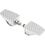 LA CHOPPERS 1620-2435 LA-P100-01 County Line Footpegs - County Line Billet Footpegs - Front - Raw
