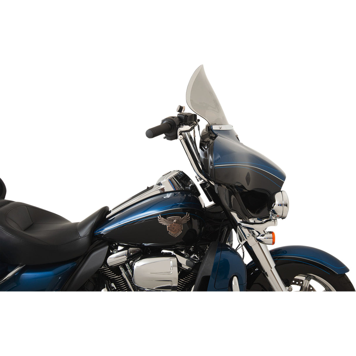 Klock Werks Flare® Windshield 11-1/2" Tint - KWW-01-0205-2014 For Harley Touring 2014-2025