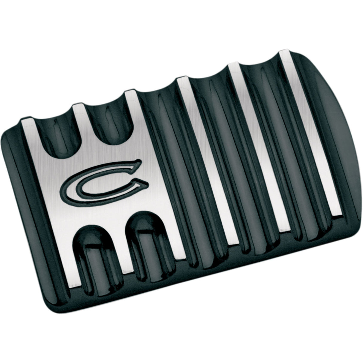 COVINGTONS 1610-0050 C1042-B Brake Pedal Pad - Finned - Black
