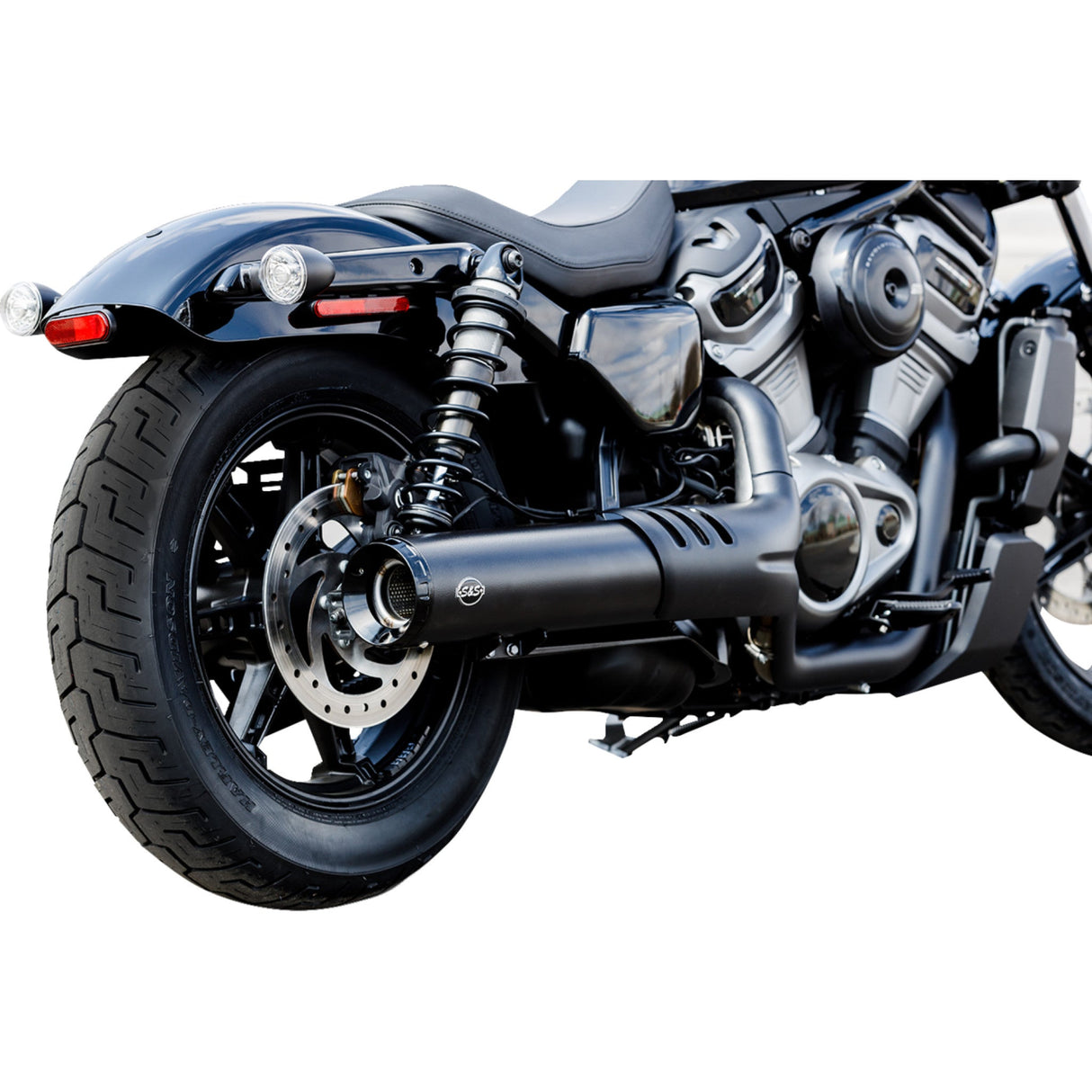 S&s Cycle Grand National Muffler - 550-1074 For Harley Nightster 2022-2025