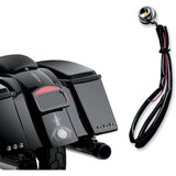 CYCLE VISIONS 2040-1187 CV-4540 Lucifer Lights Lucifer Light - Chrome/Red