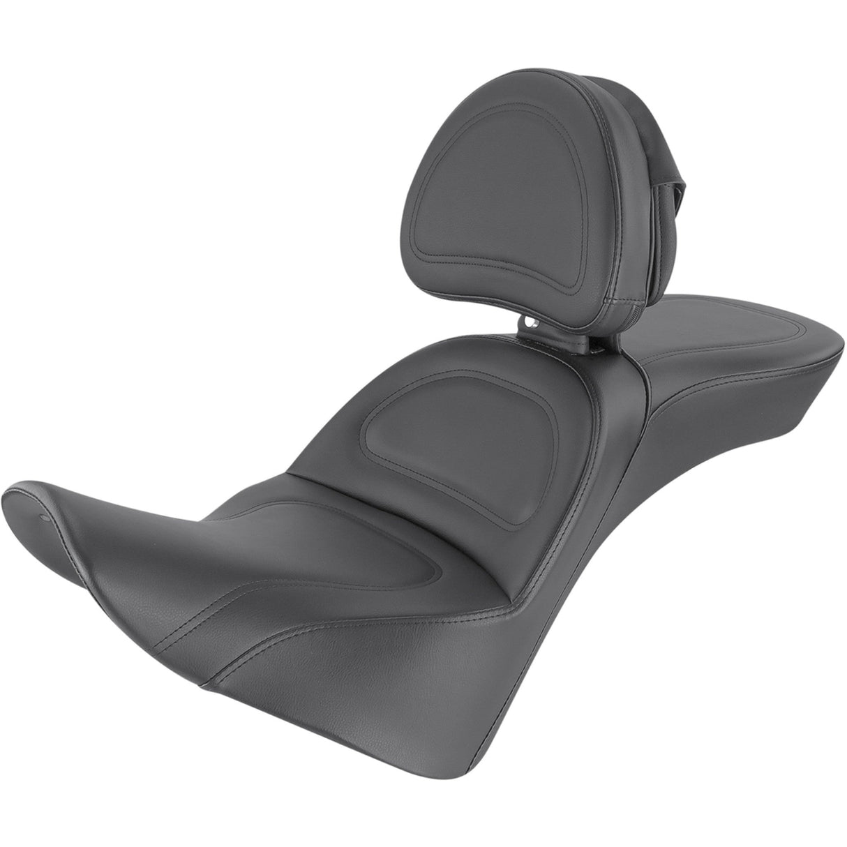 Saddlemen Explorer™ Seat — Includes Backrest With Driver Backrest - 818-33-030 For Harley Softail 2018-2025