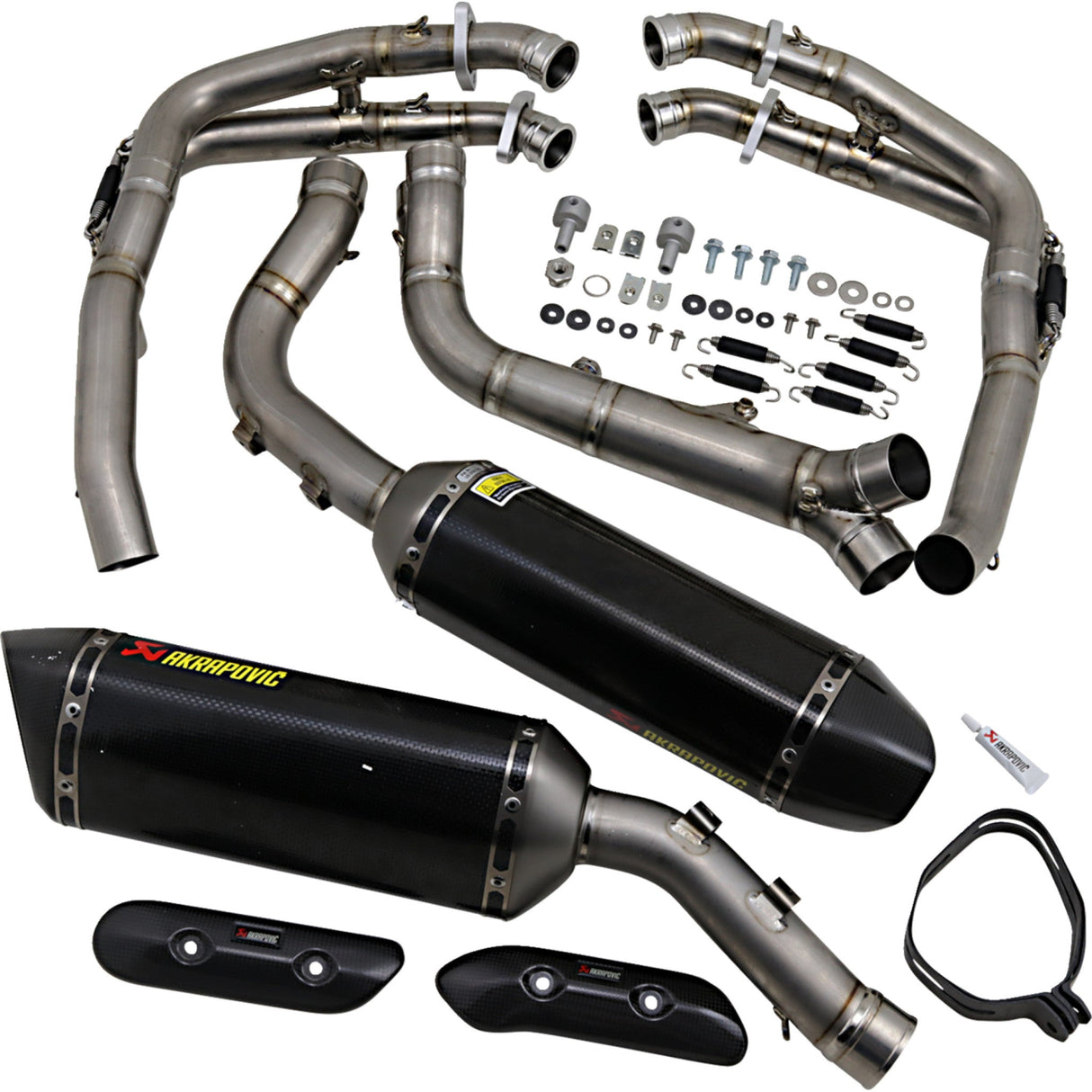 AKRAPOVIC 1810-1792 S-Y10RFT10-ZC/2 Evolution Line KIT Exhaust System Evolution Exhaust - Carbon Fiber - YZF-R1
