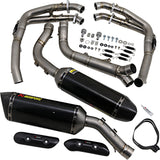 AKRAPOVIC 1810-1792 S-Y10RFT10-ZC/2 Evolution Line KIT Exhaust System Evolution Exhaust - Carbon Fiber - YZF-R1