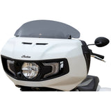 Klock Werks Flare® Windshield 8" Dark Smoke - KWW-04-0580 For Indian 2020-2025