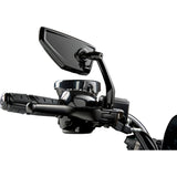 Ciro Chicane Mirror Chicane Side View Black Left Right Pair - 55020 For Harley Touring 2024-2026