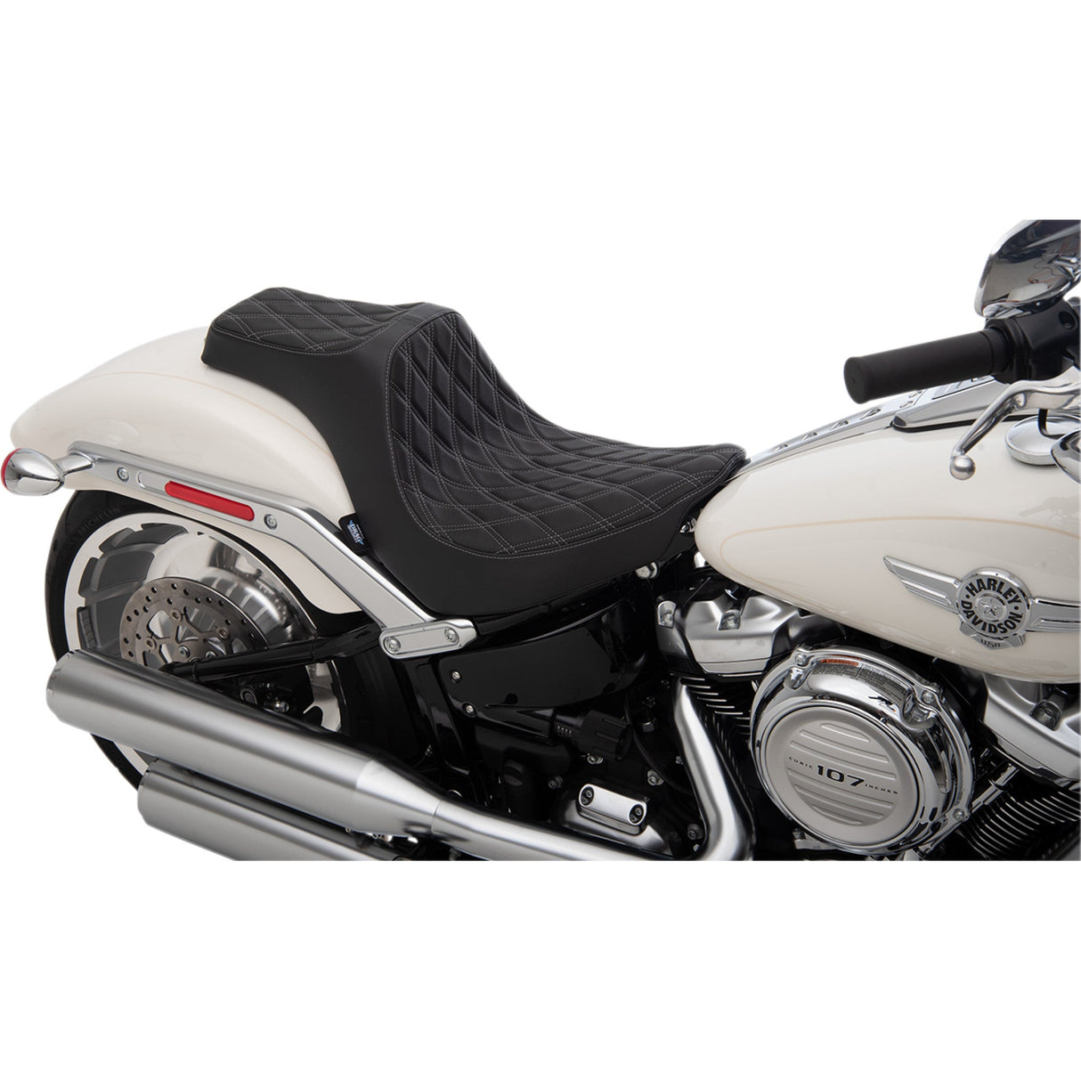 Drag Specialties Predator Seat - 0802-1189 For Harley Softail 2018-2025